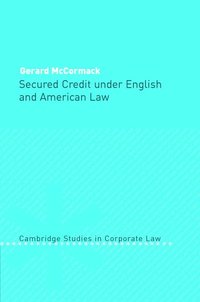 bokomslag Secured Credit under English and American Law