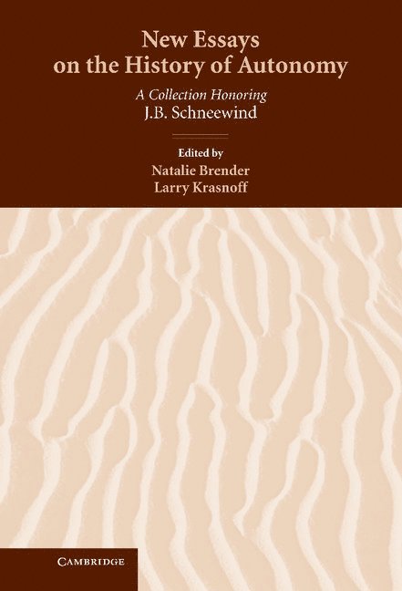 New Essays on the History of Autonomy 1