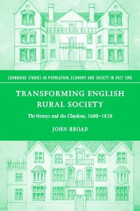 bokomslag Transforming English Rural Society