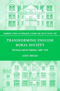 bokomslag Transforming English Rural Society