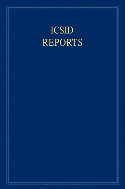 ICSID Reports: Volume 6 1