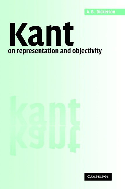 Kant on Representation and Objectivity 1