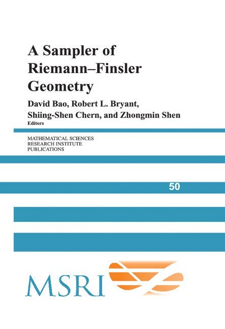 A Sampler of Riemann-Finsler Geometry 1