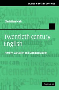 bokomslag Twentieth-Century English