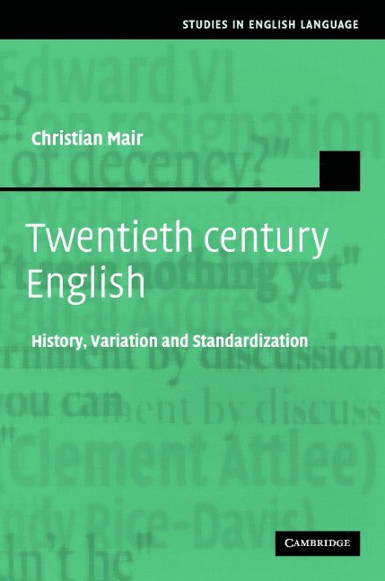 Twentieth-Century English 1