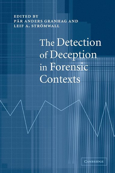 bokomslag The Detection of Deception in Forensic Contexts