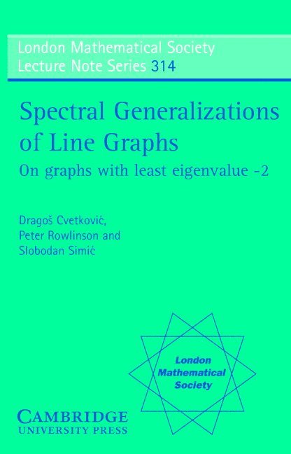 Spectral Generalizations of Line Graphs 1