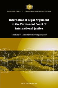 bokomslag International Legal Argument in the Permanent Court of International Justice