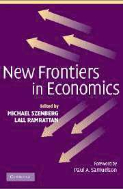 New Frontiers in Economics 1