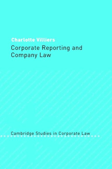 Charlotte Villiers - Corporate Reporting and Company Law, Inbunden