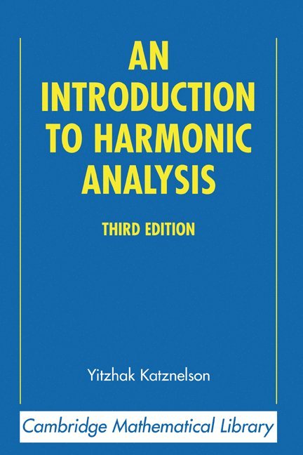 An Introduction to Harmonic Analysis 1