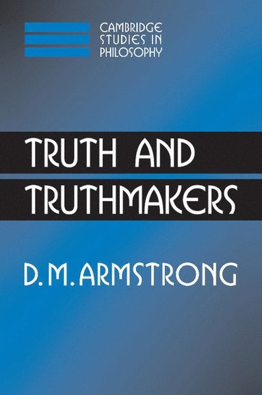 bokomslag Truth and Truthmakers