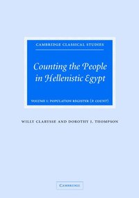 bokomslag Counting the People in Hellenistic Egypt: Volume 1, Population Registers (P. Count)