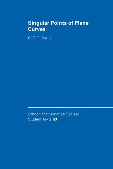 bokomslag Singular Points of Plane Curves