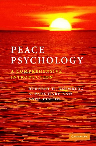 bokomslag Peace Psychology: A Comprehensive Introduction