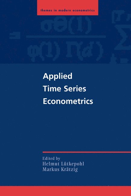 Applied Time Series Econometrics 1