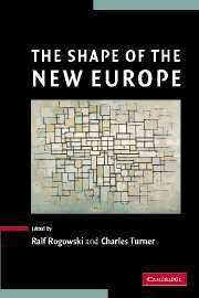 Ralf Rogowski, Charles Turner - The Shape of the New Europe, Inbunden