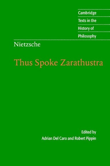 bokomslag Nietzsche: Thus Spoke Zarathustra