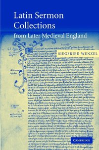 bokomslag Latin Sermon Collections from Later Medieval England