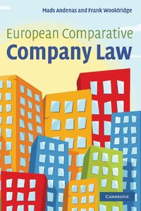 bokomslag European Comparative Company Law
