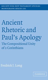 bokomslag Ancient Rhetoric and Paul's Apology