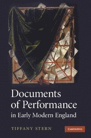 bokomslag Documents of Performance in Early Modern England