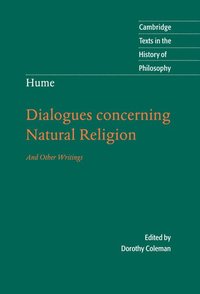 bokomslag Hume: Dialogues Concerning Natural Religion