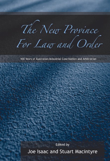 The New Province for Law and Order