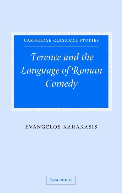 Terence and the Language of Roman Comedy