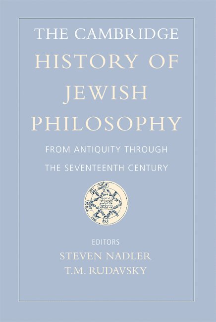 The Cambridge History of Jewish Philosophy 1