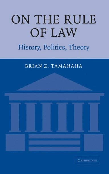 bokomslag On the Rule of Law