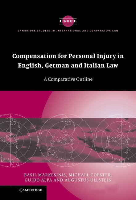 Compensation for Personal Injury in English, German and Italian Law 1