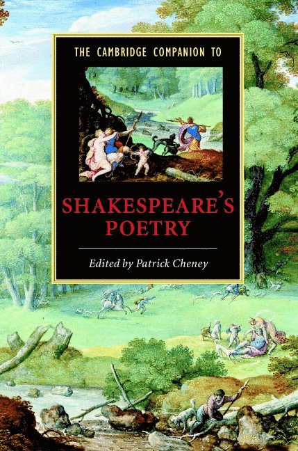 The Cambridge Companion to Shakespeare's Poetry 1