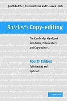 bokomslag Butcher's Copy-editing