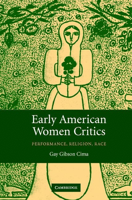 Early American Women Critics 1