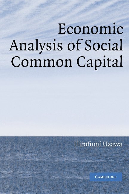 Economic Analysis of Social Common Capital 1