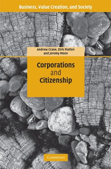 bokomslag Corporations and Citizenship