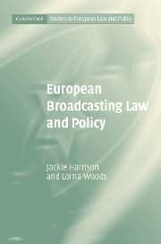 bokomslag European Broadcasting Law and Policy