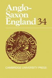 bokomslag Anglo-Saxon England: Volume 34