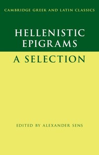 bokomslag Hellenistic Epigrams