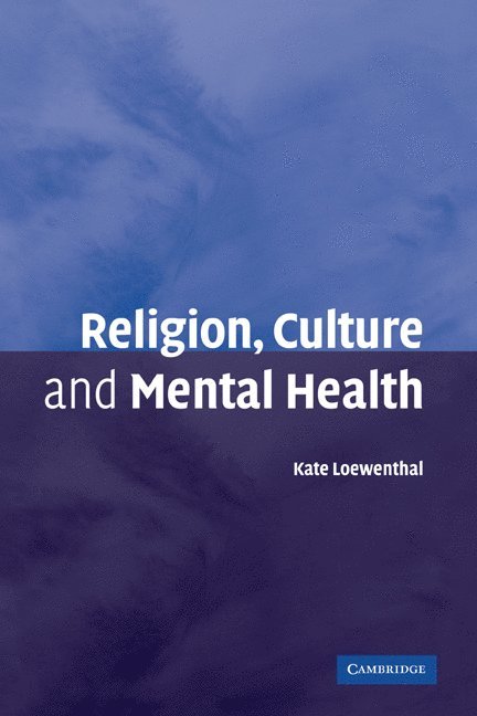 Religion, Culture and Mental Health 1