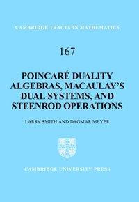 bokomslag Poincar Duality Algebras, Macaulay's Dual Systems, and Steenrod Operations