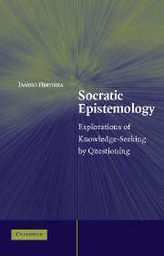 Jaakko Hintikka - Socratic Epistemology, Inbunden