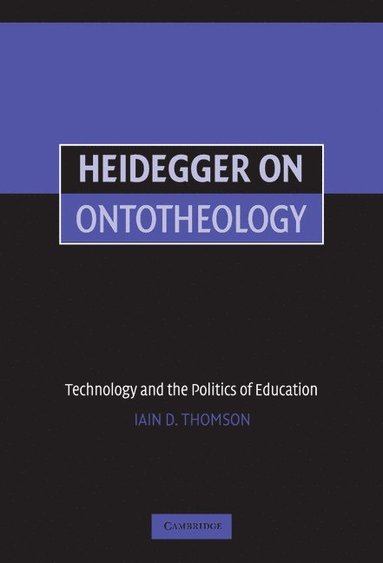 bokomslag Heidegger on Ontotheology