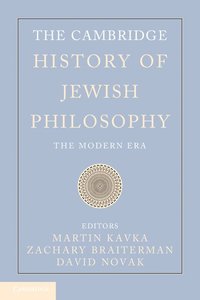 bokomslag The Cambridge History of Jewish Philosophy