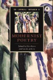 Cambridge Companion to Modernist Poetry
