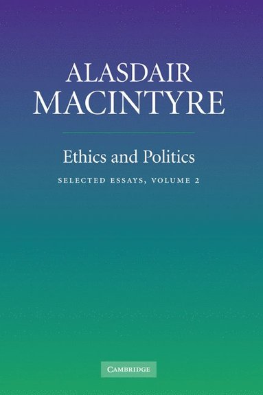 bokomslag Ethics and Politics: Volume 2