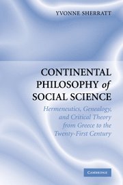 bokomslag Continental Philosophy of Social Science