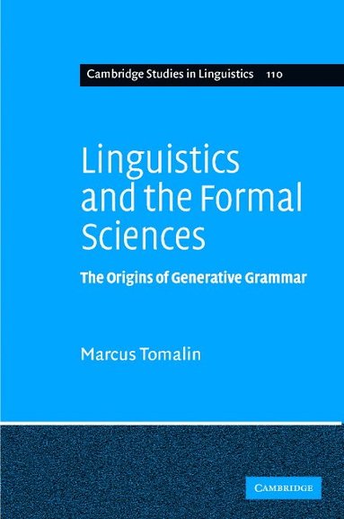 bokomslag Linguistics and the Formal Sciences