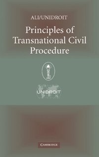 bokomslag Principles of Transnational Civil Procedure